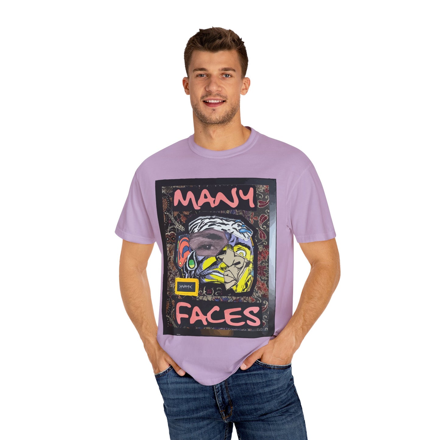 "Many Faces" Graphic T-Shirt