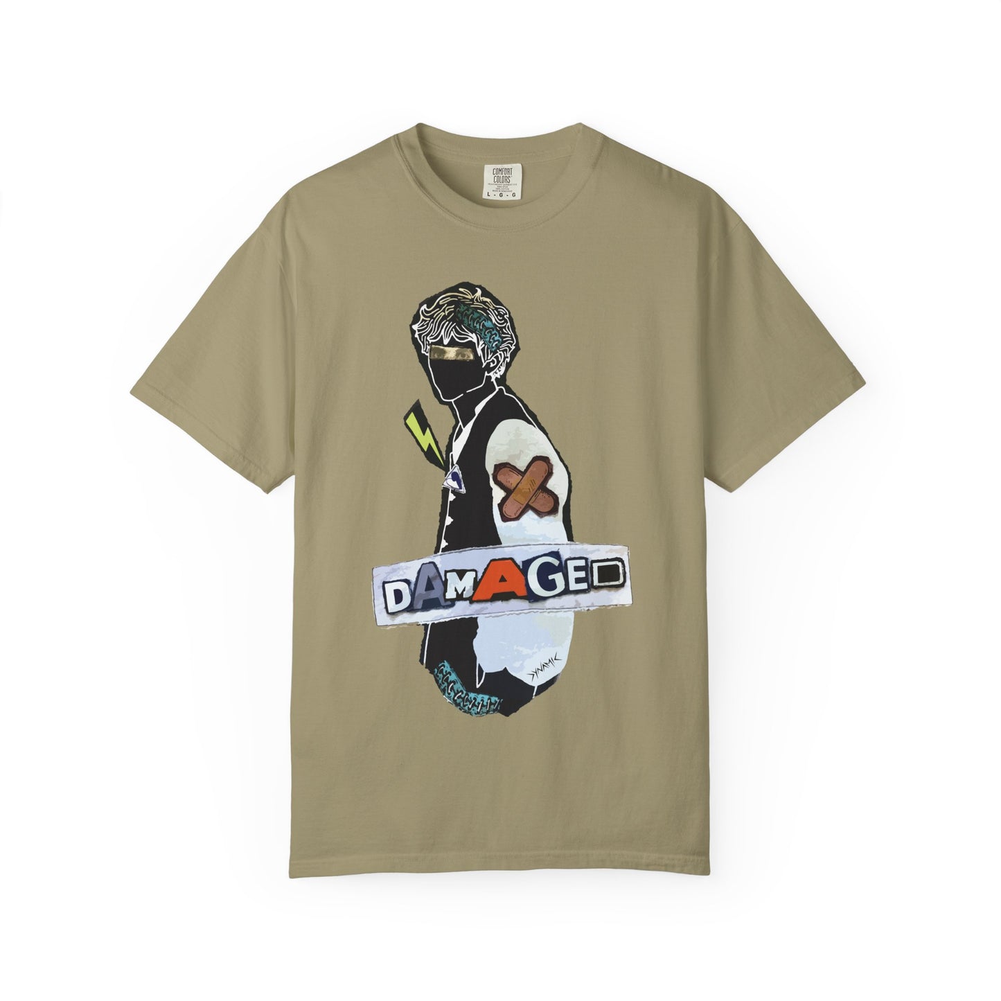 "Damaged" Graphic T-Shirt