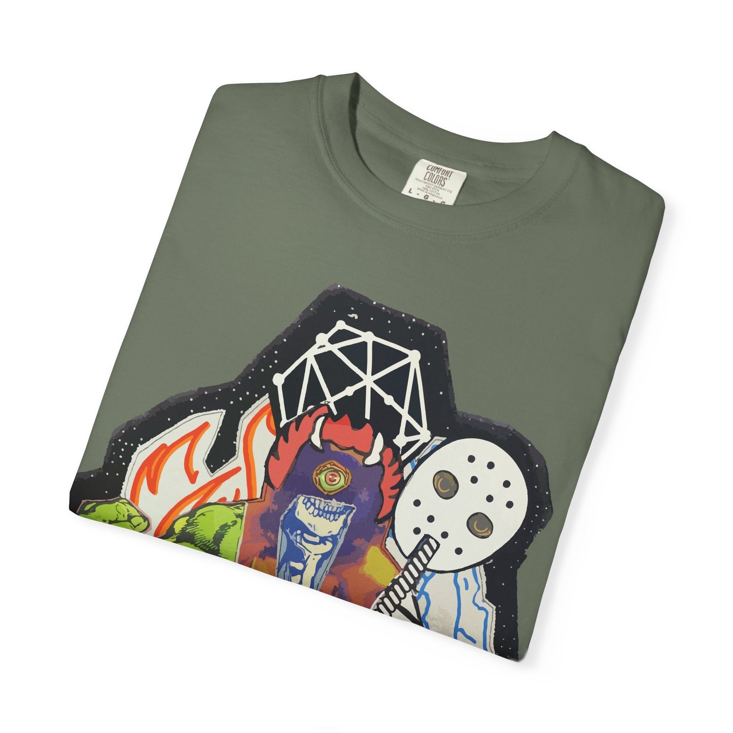 "Masked Stranger" Graphic T-Shirt