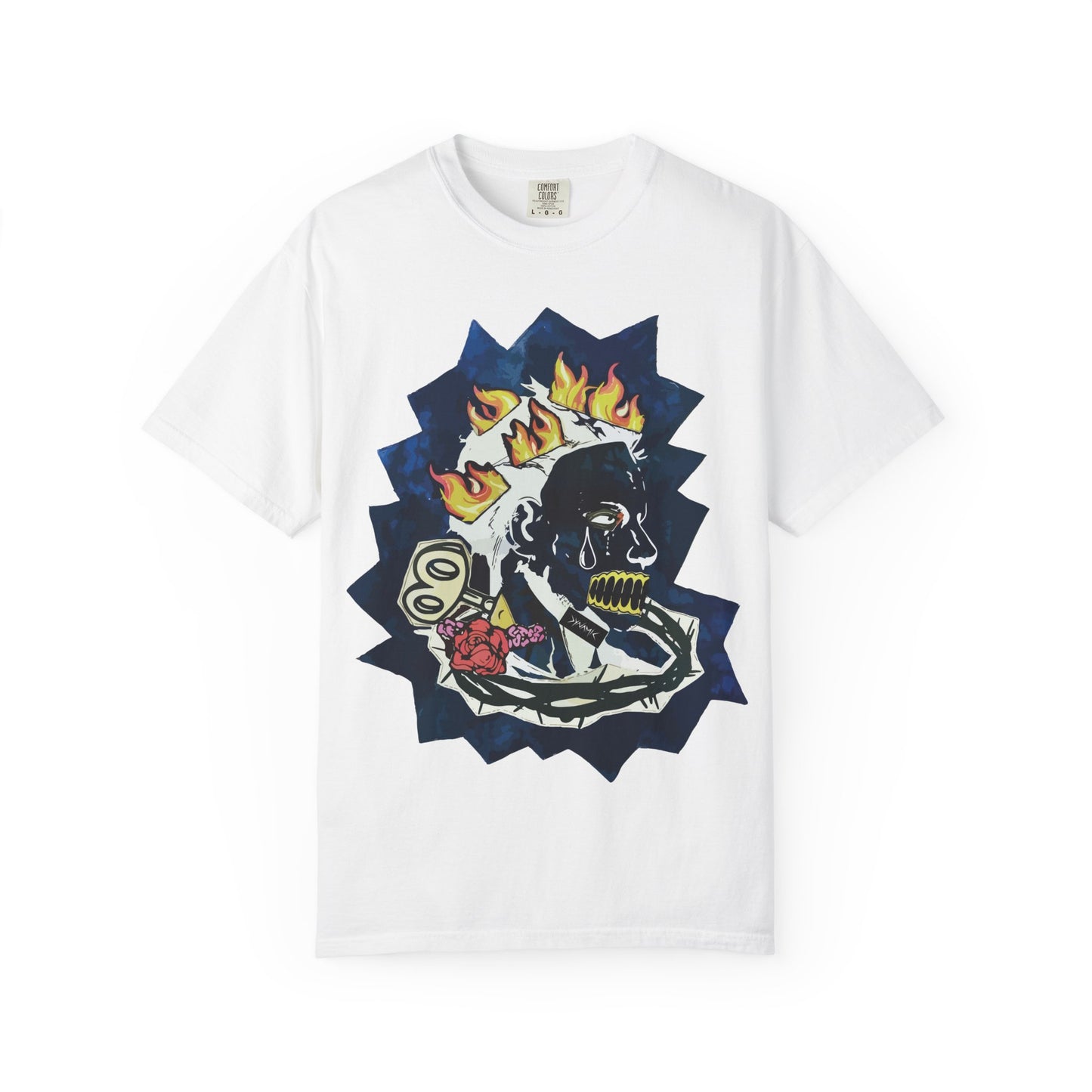 "Fiery Rose" Graphic T-Shirt