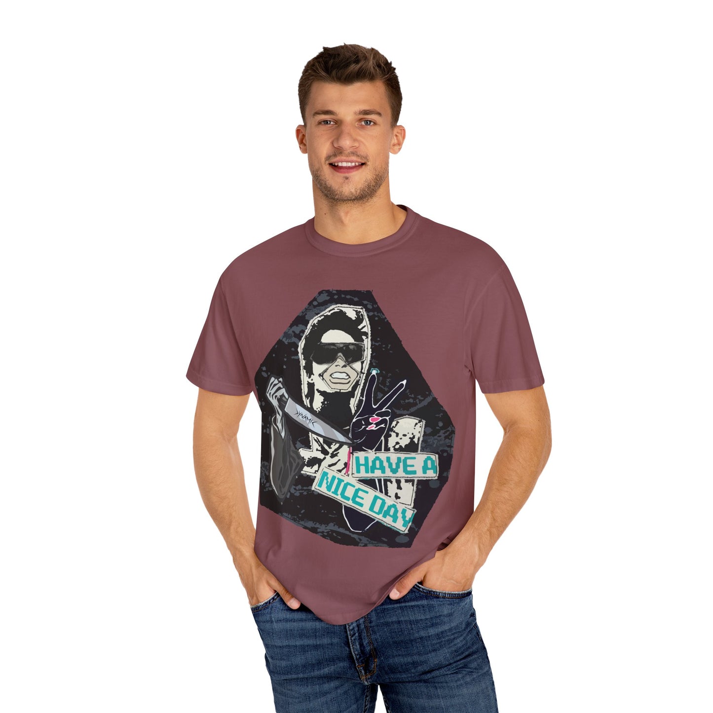 "Have A Nice Day" Graphic T-Shirt