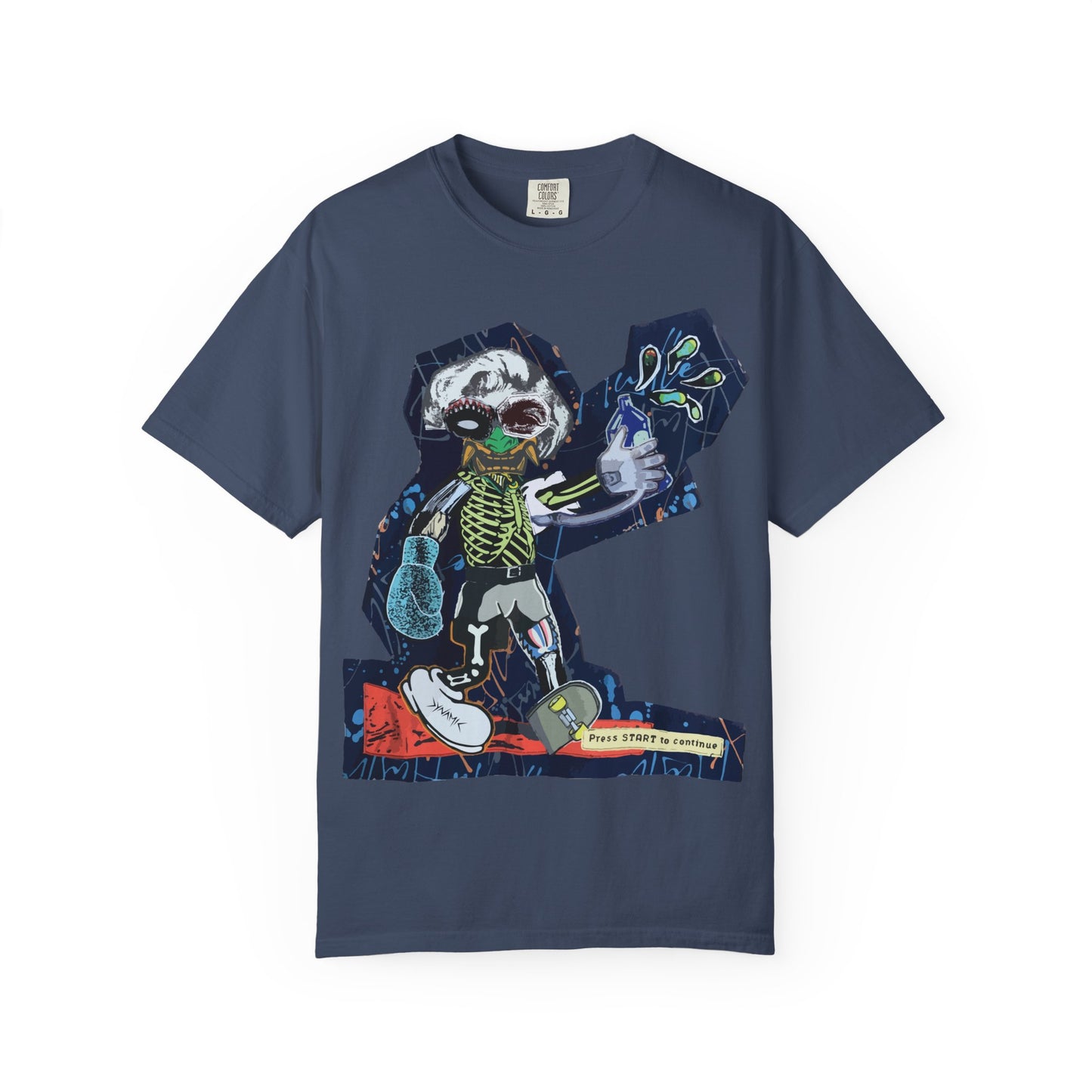"Press Start To Continue" Graphic T-Shirt