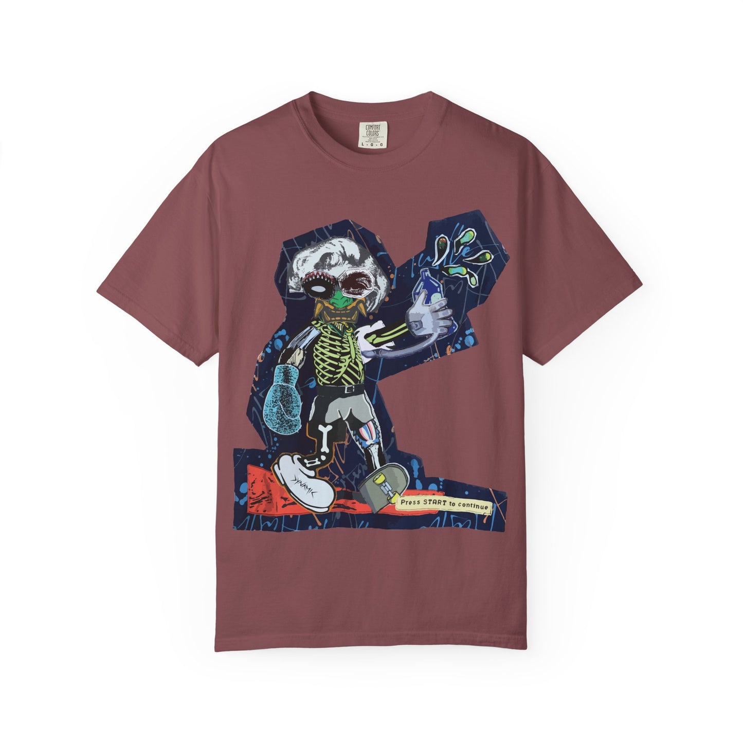 "Press Start To Continue" Graphic T-Shirt