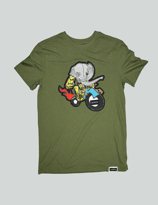 "Ivory Burnout" — Men's Small