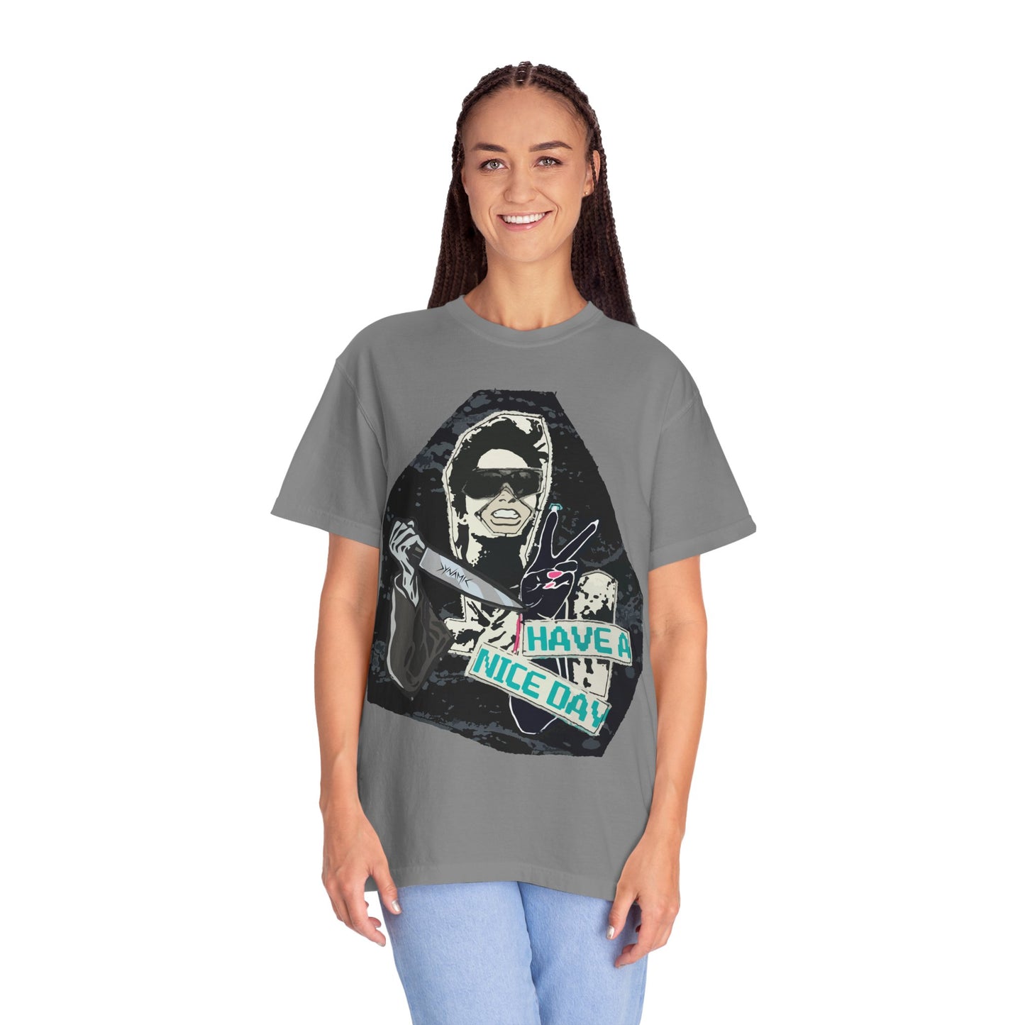 "Have A Nice Day" Graphic T-Shirt