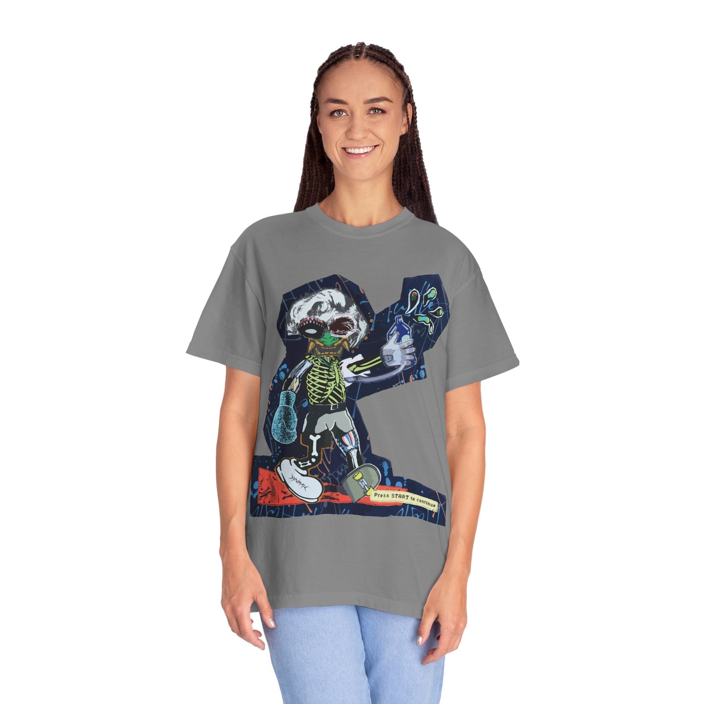 "Press Start To Continue" Graphic T-Shirt