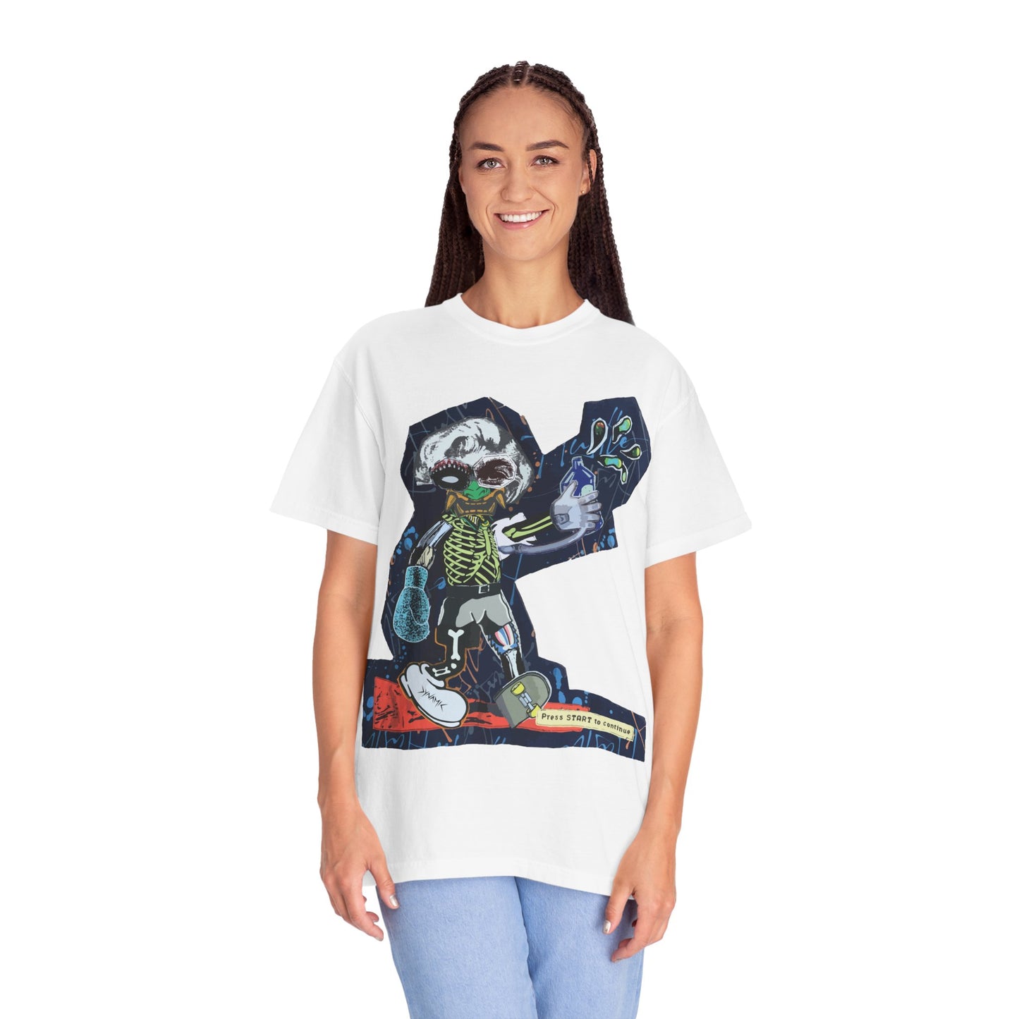 "Press Start To Continue" Graphic T-Shirt