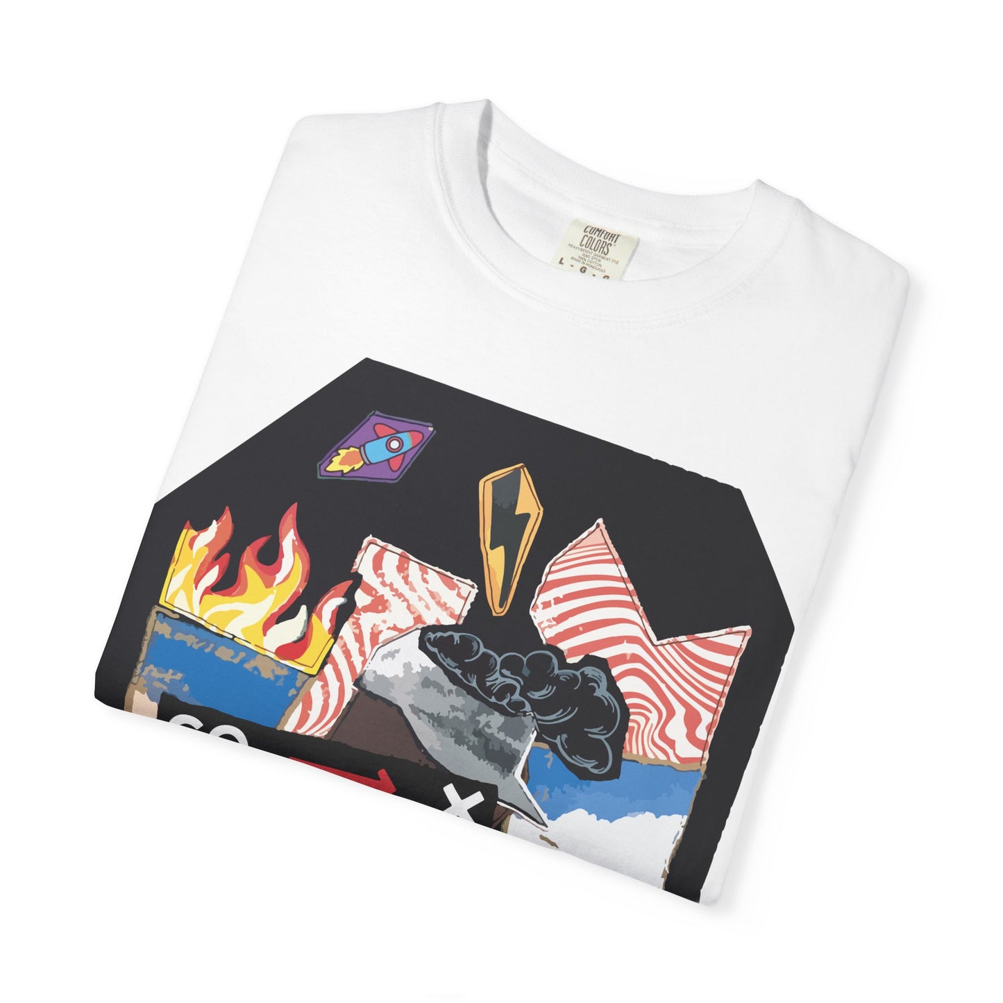 "GO—>X" Graphic T-Shirt