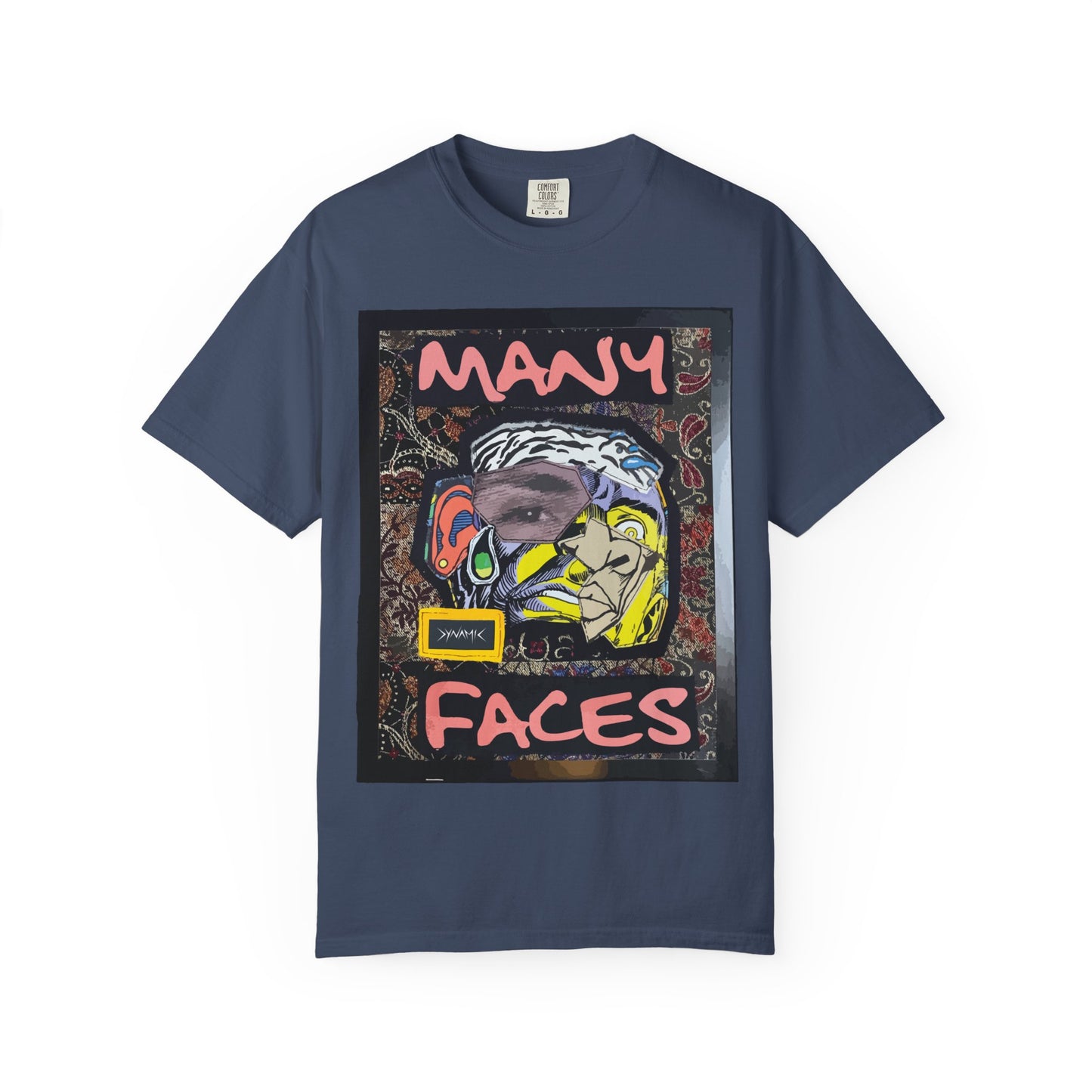 "Many Faces" Graphic T-Shirt