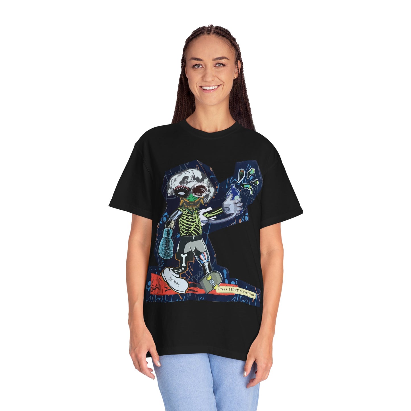 "Press Start To Continue" Graphic T-Shirt