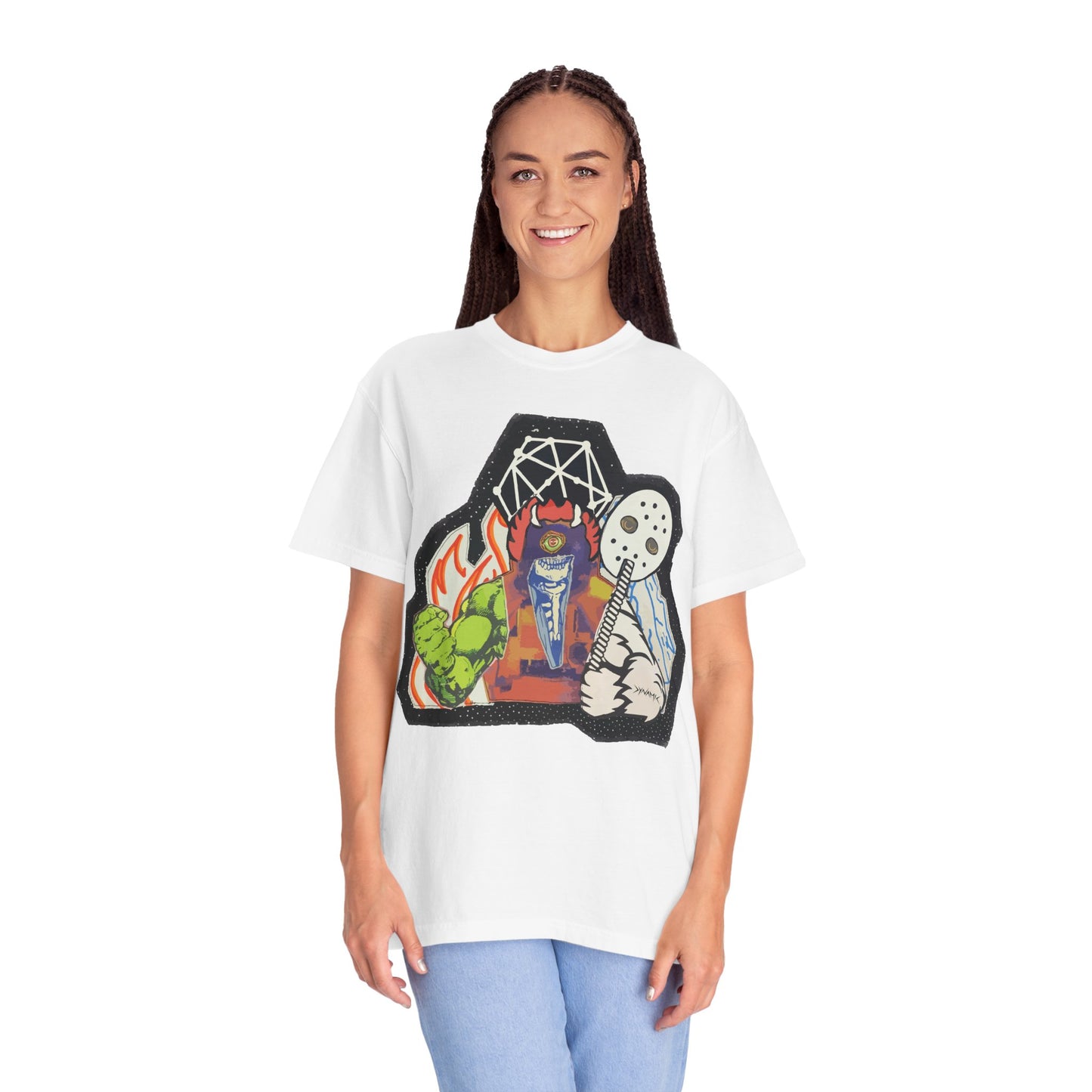 "Masked Stranger" Graphic T-Shirt