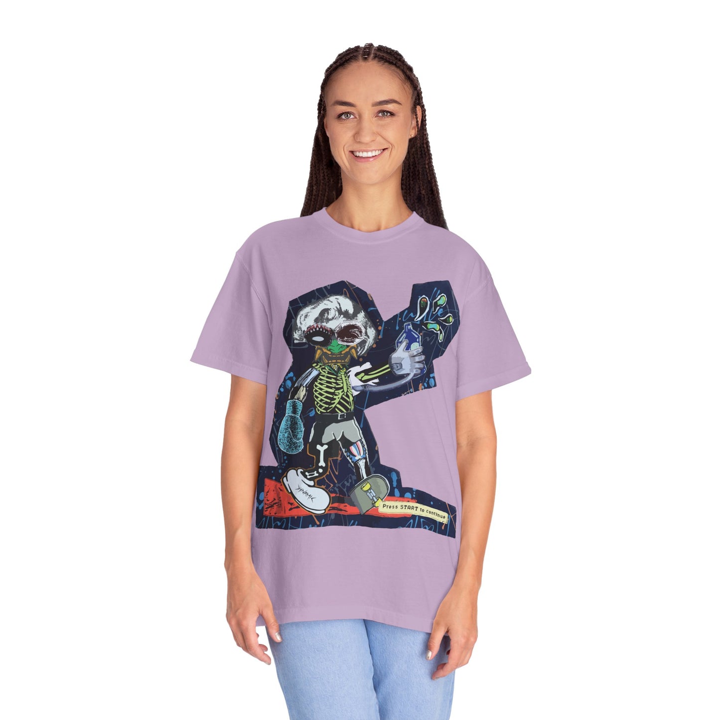 "Press Start To Continue" Graphic T-Shirt