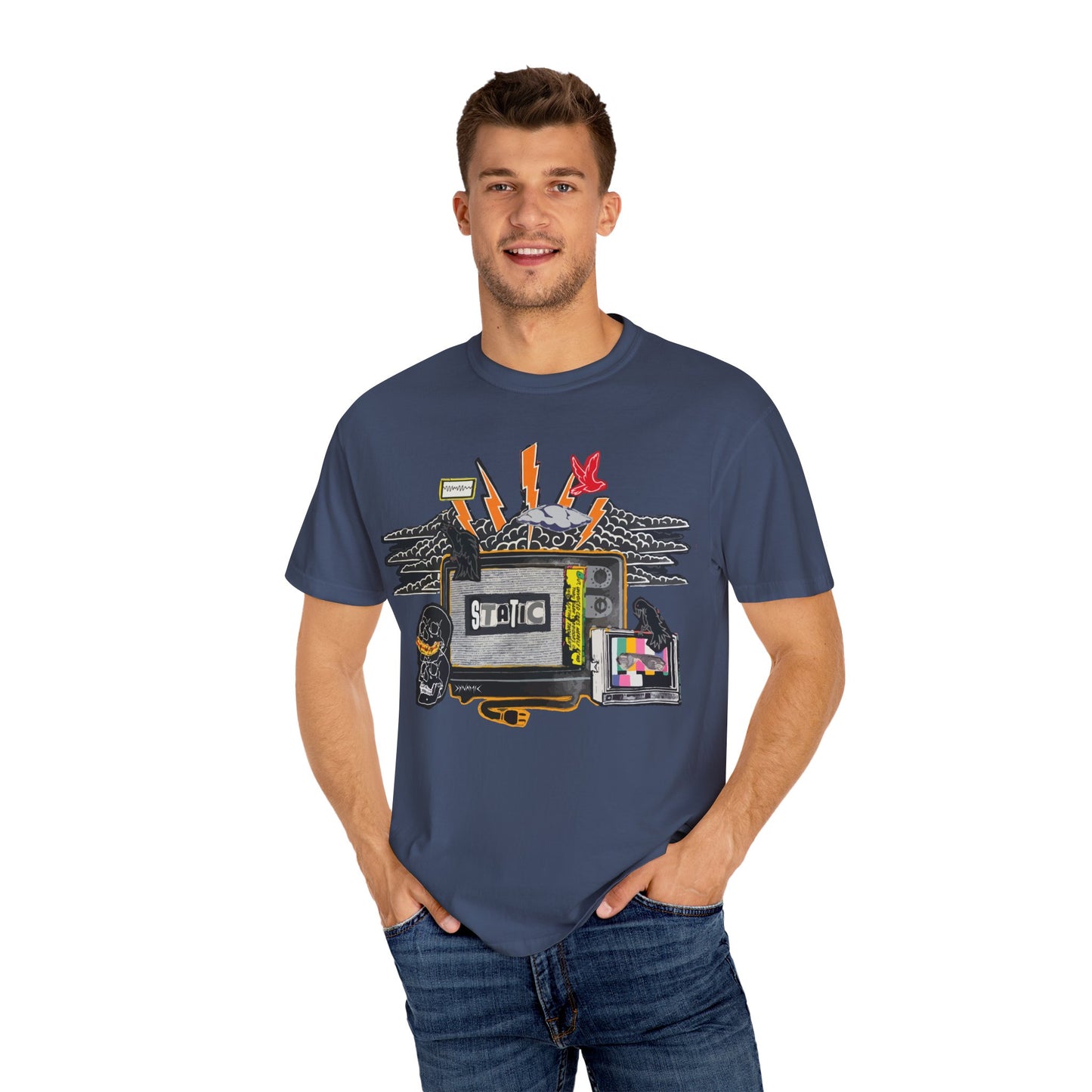 "Static" Graphic T-Shirt