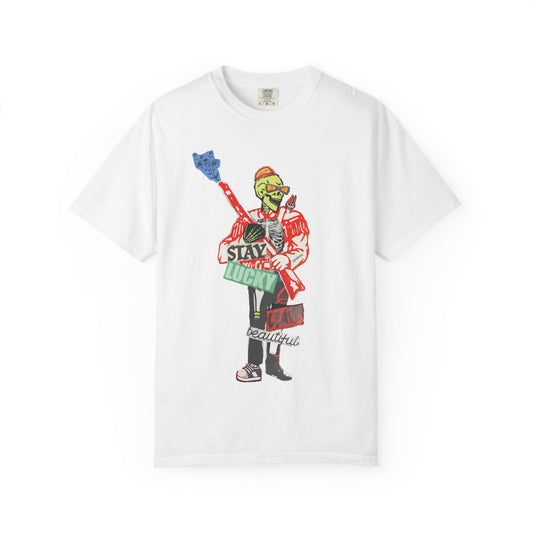 "Stay Lucky, Leave Beautiful" Graphic T-Shirt