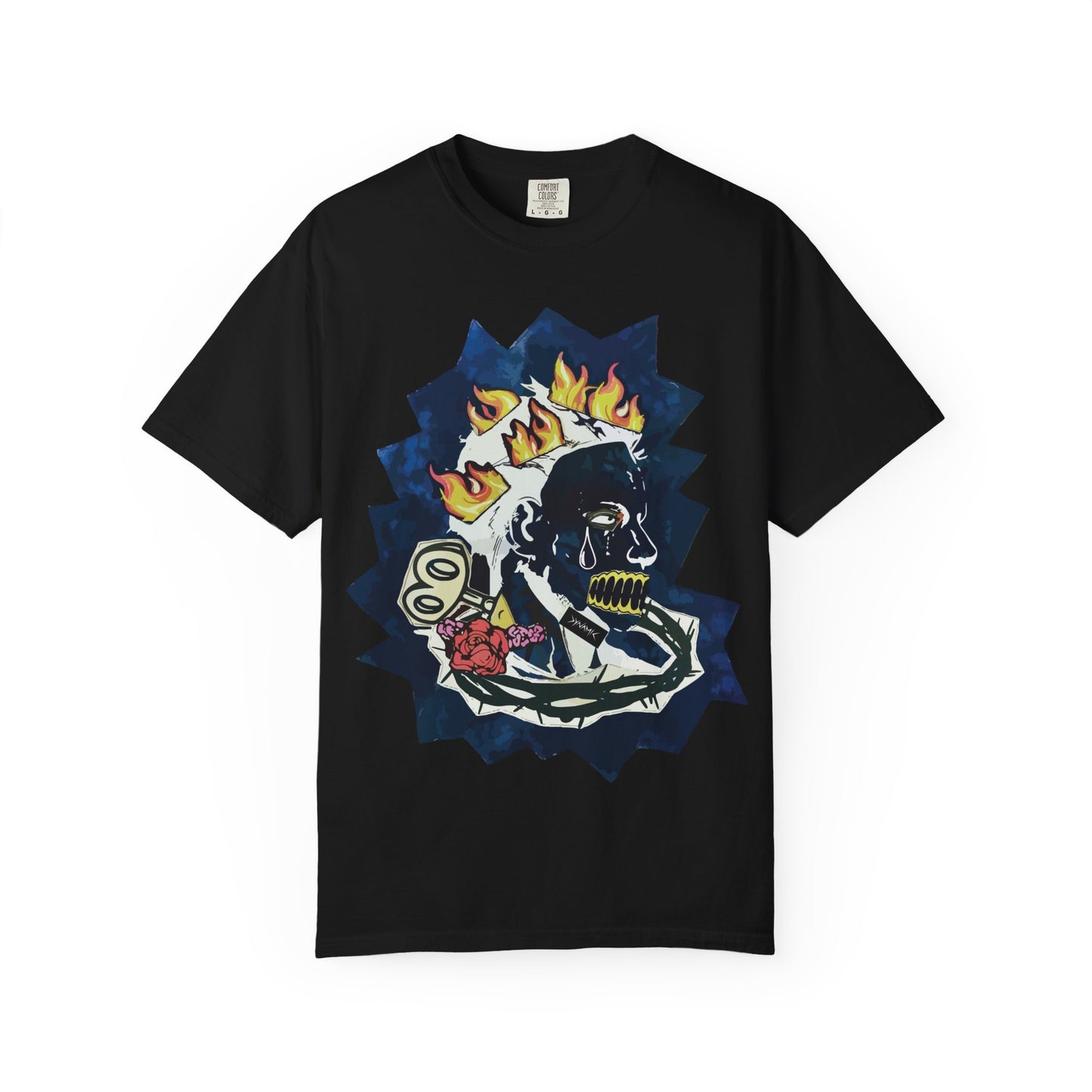"Fiery Rose" Graphic T-Shirt