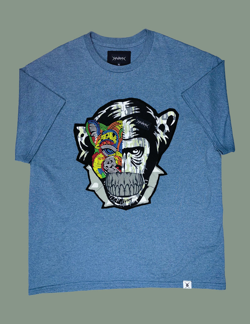 "Neon Primate" — Men's XL