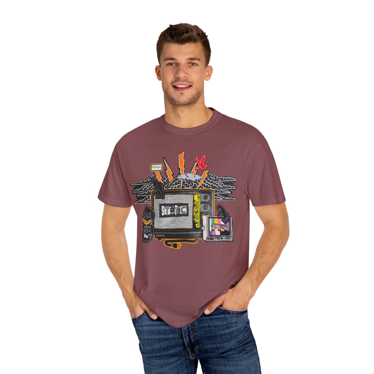 "Static" Graphic T-Shirt