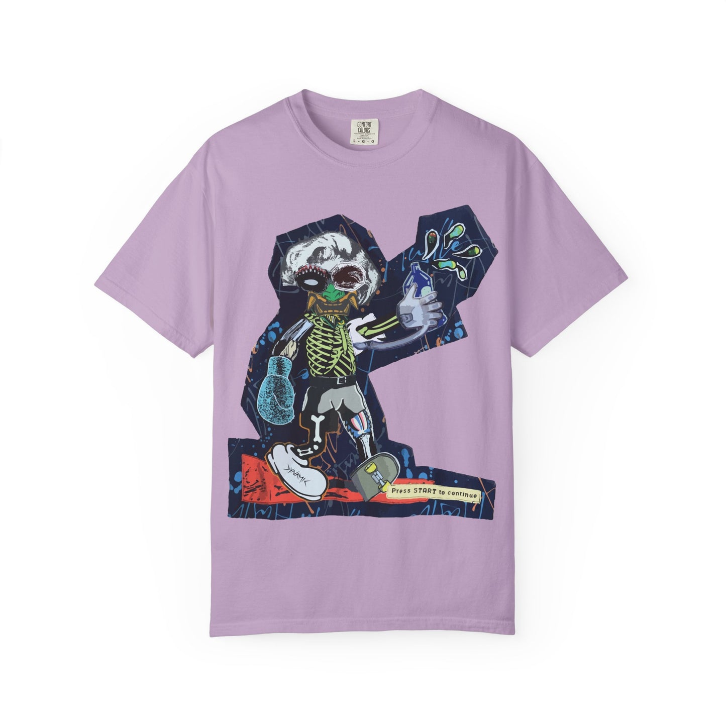 "Press Start To Continue" Graphic T-Shirt
