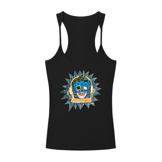 "Frame Rate" — Graphic Racerback Tank Top