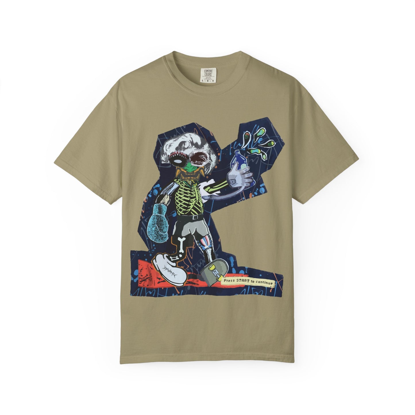 "Press Start To Continue" Graphic T-Shirt