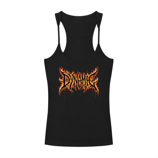 "Death Metal" — Graphic Racerback Tank Top