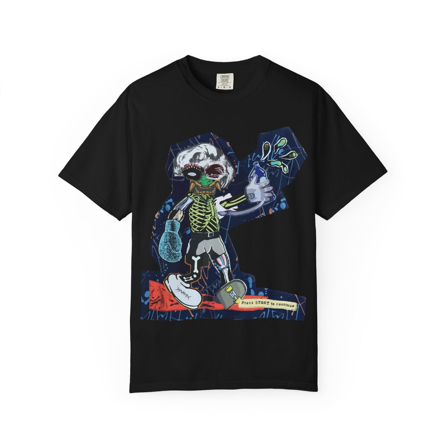 "Press Start To Continue" Graphic T-Shirt