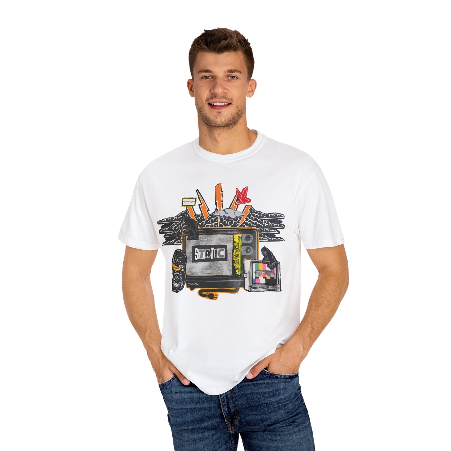 "Static" Graphic T-Shirt