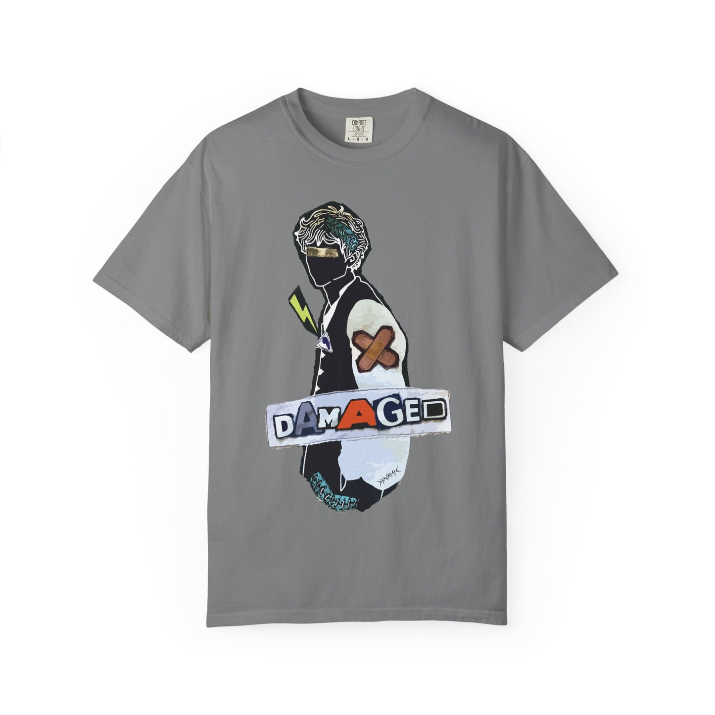 "Damaged" Graphic T-Shirt