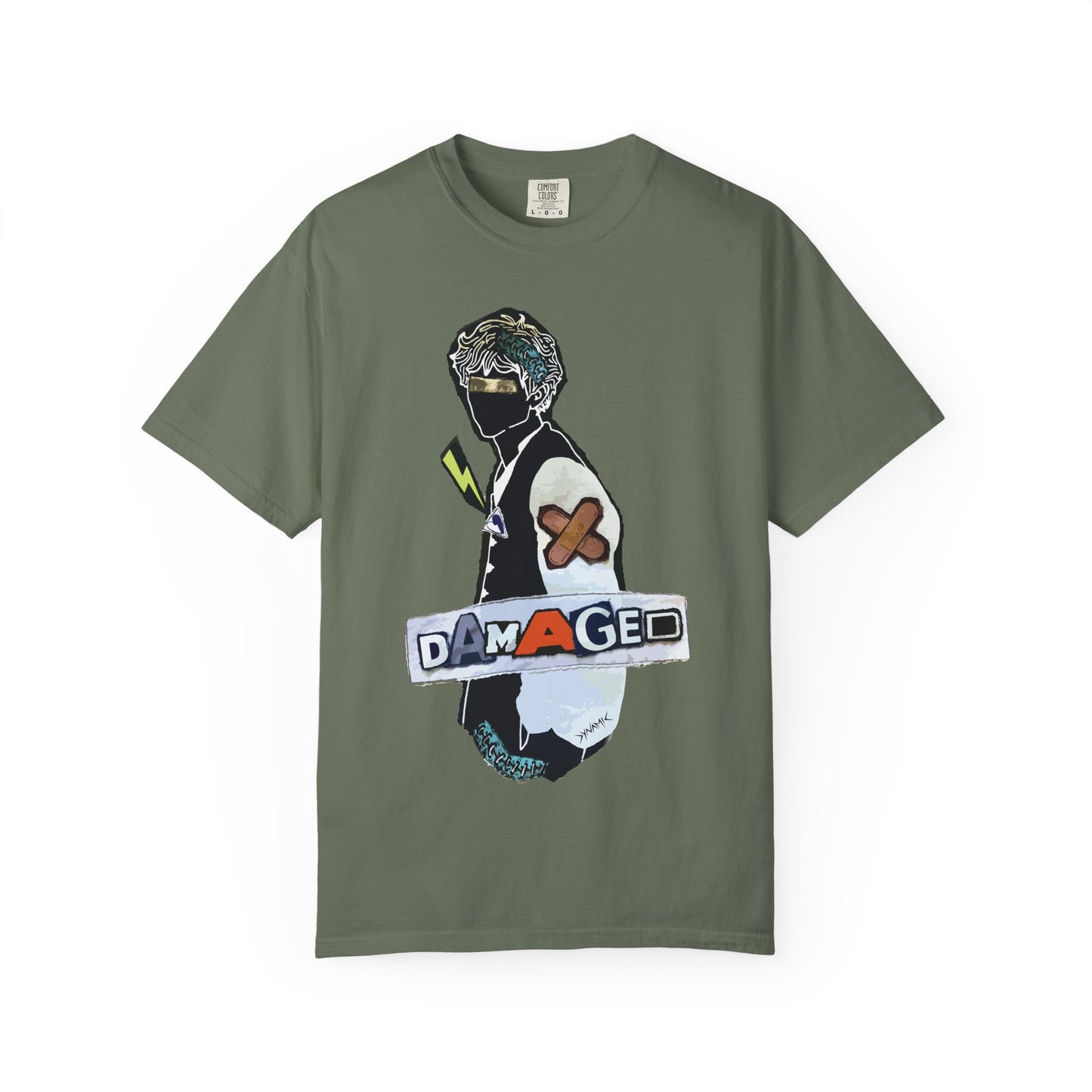 "Damaged" Graphic T-Shirt