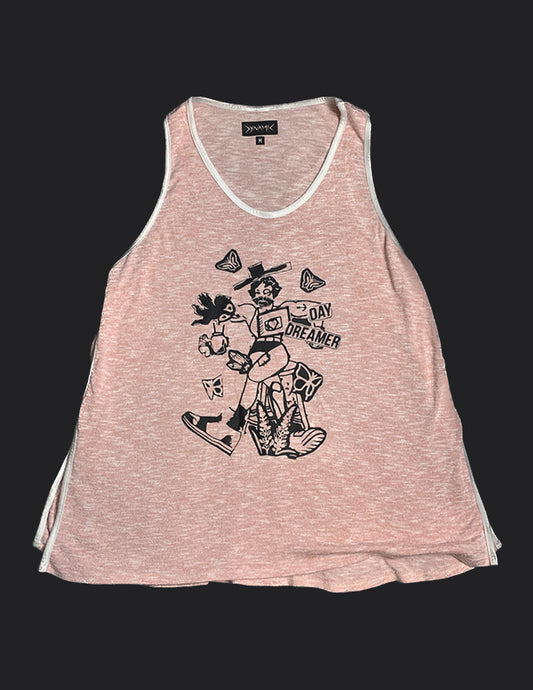 "Day Dreamer" Graphic Tank-Top —  Women's Medium