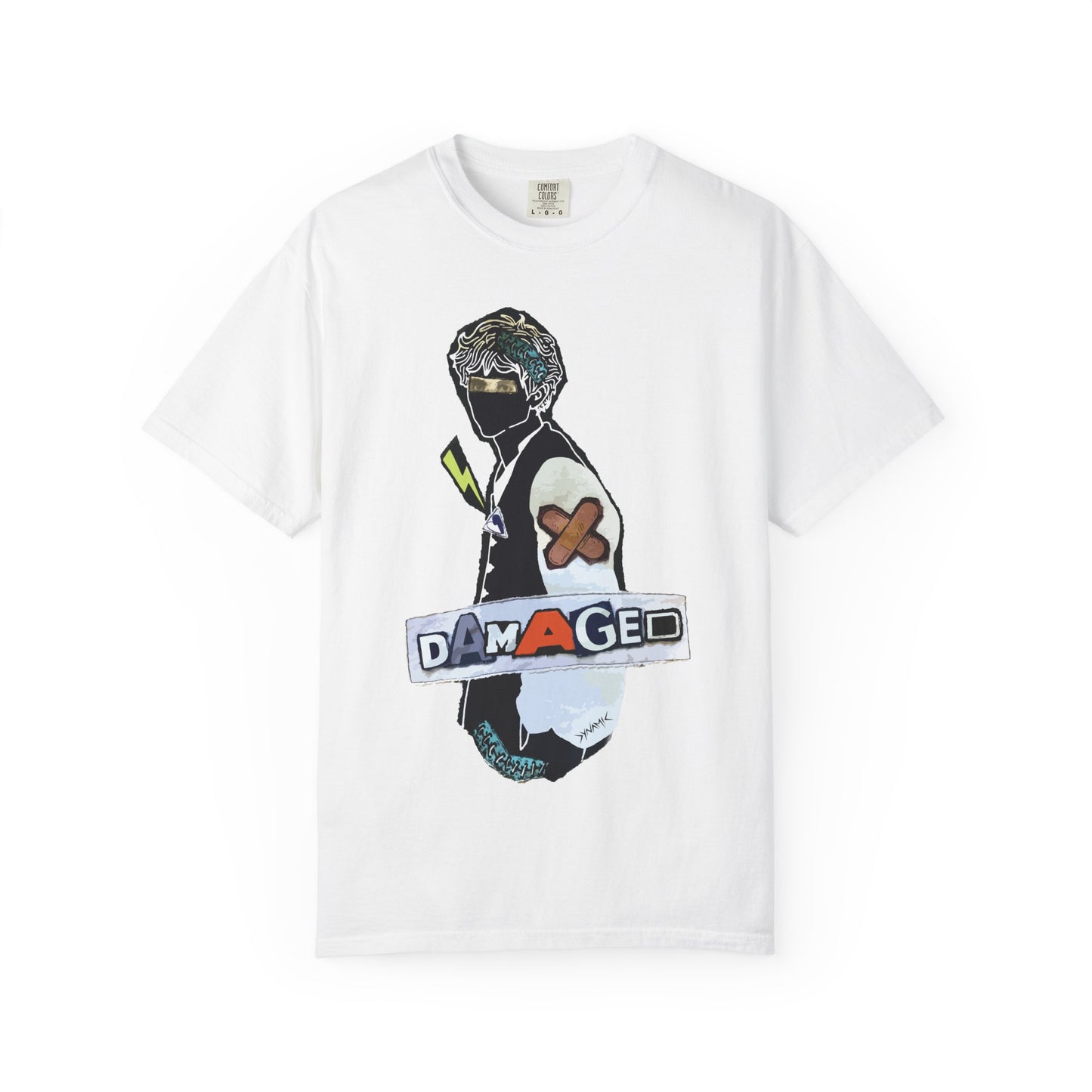 "Damaged" Graphic T-Shirt