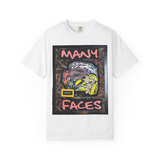 "Many Faces" Graphic T-Shirt