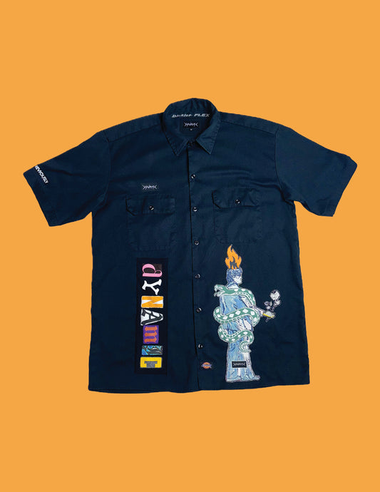 "Torch and Coil" — Men's Medium