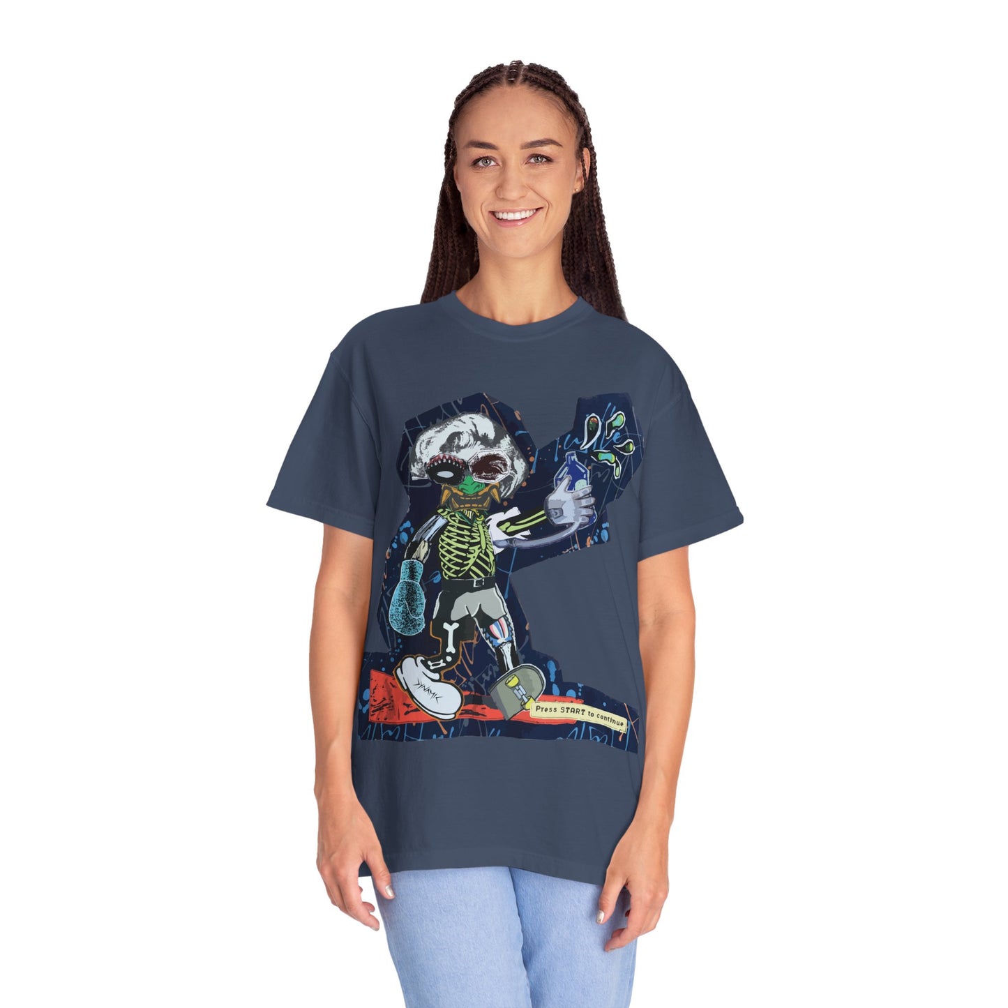 "Press Start To Continue" Graphic T-Shirt