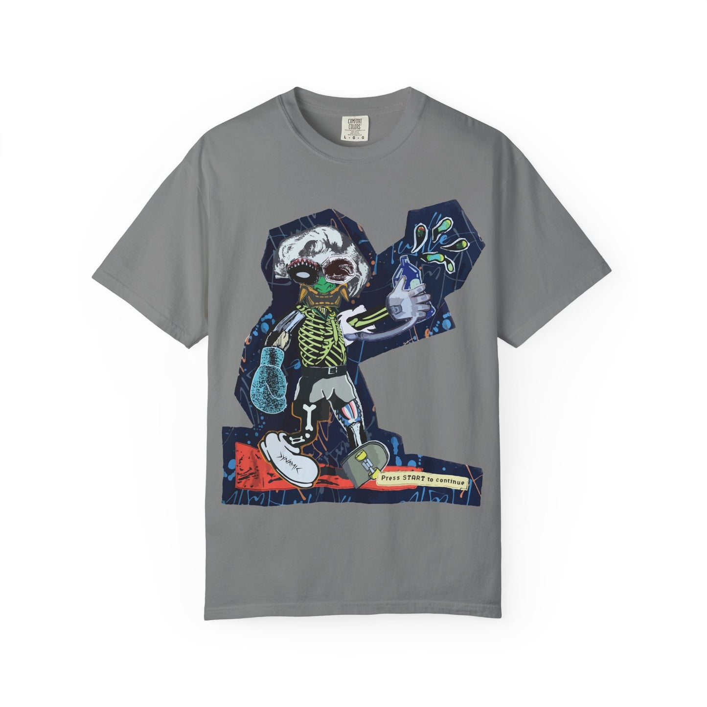 "Press Start To Continue" Graphic T-Shirt