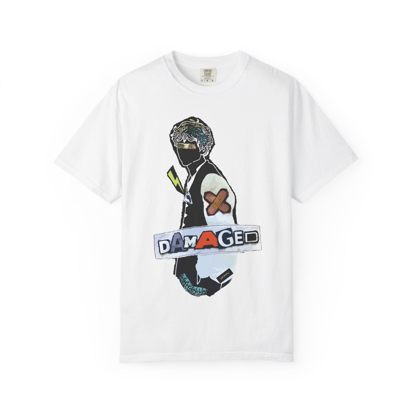 "Damaged" Graphic T-Shirt