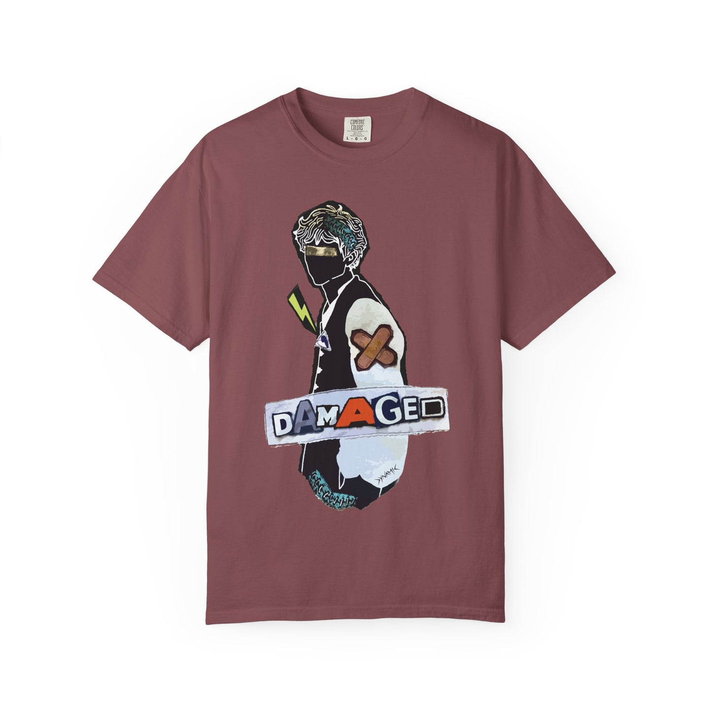 "Damaged" Graphic T-Shirt