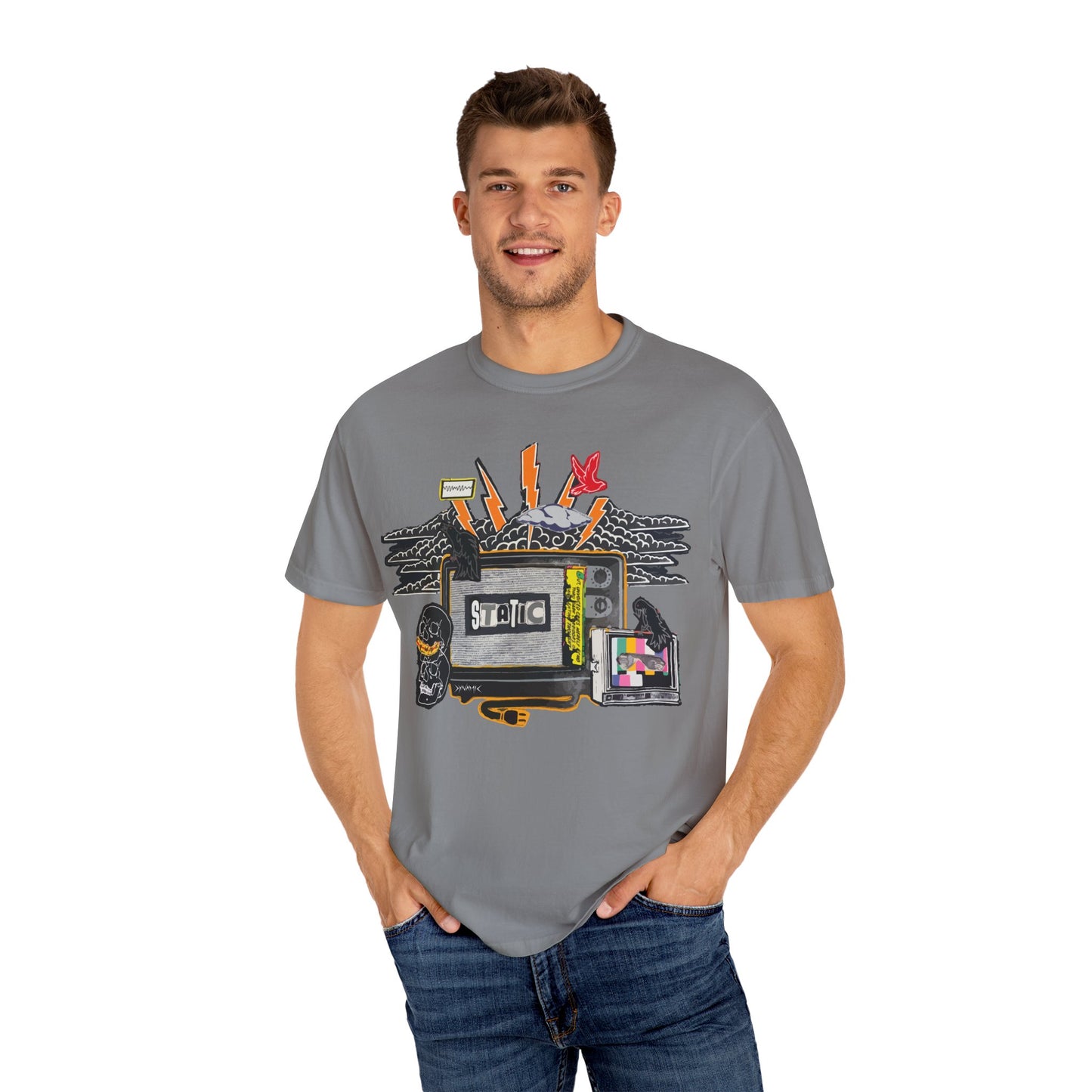 "Static" Graphic T-Shirt