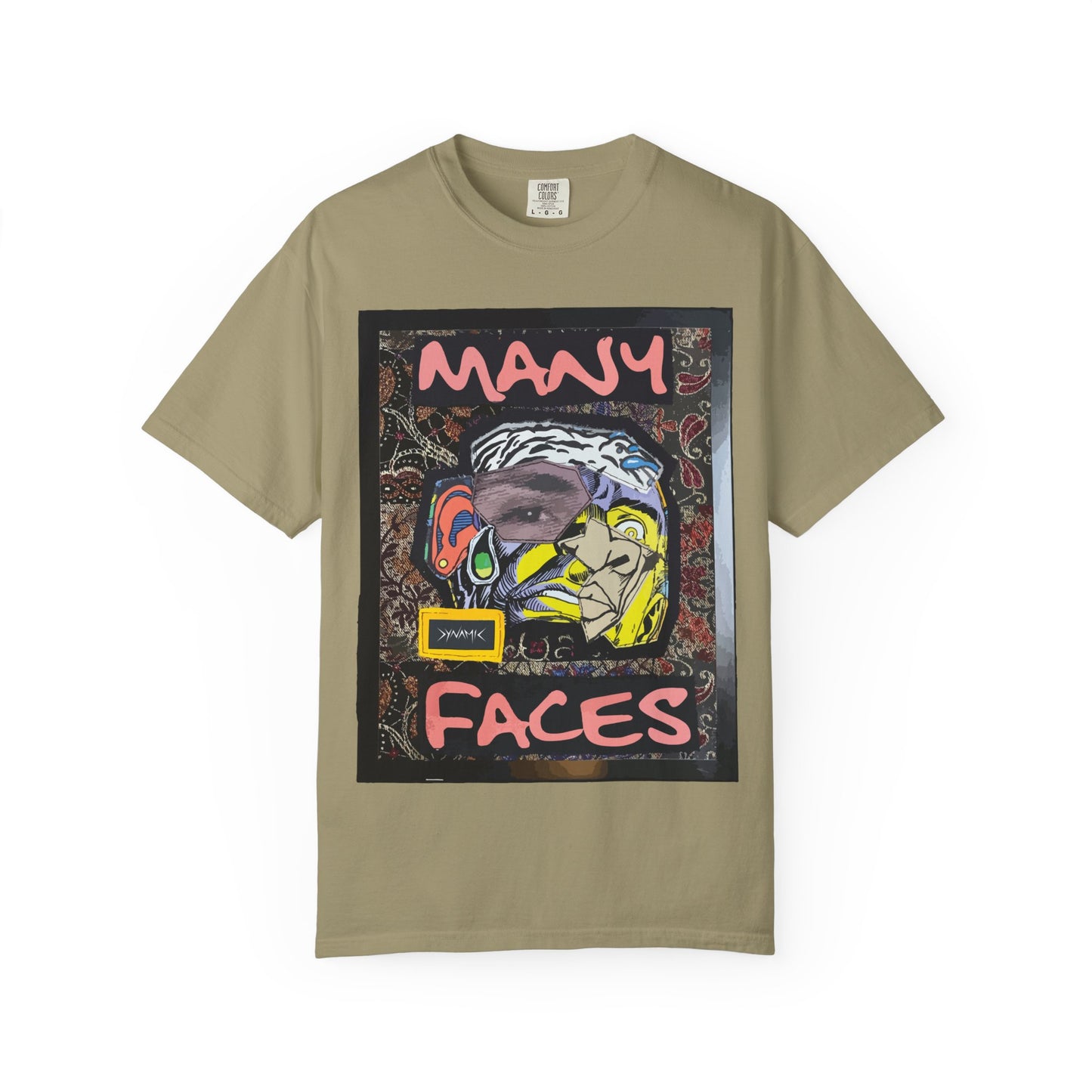 "Many Faces" Graphic T-Shirt