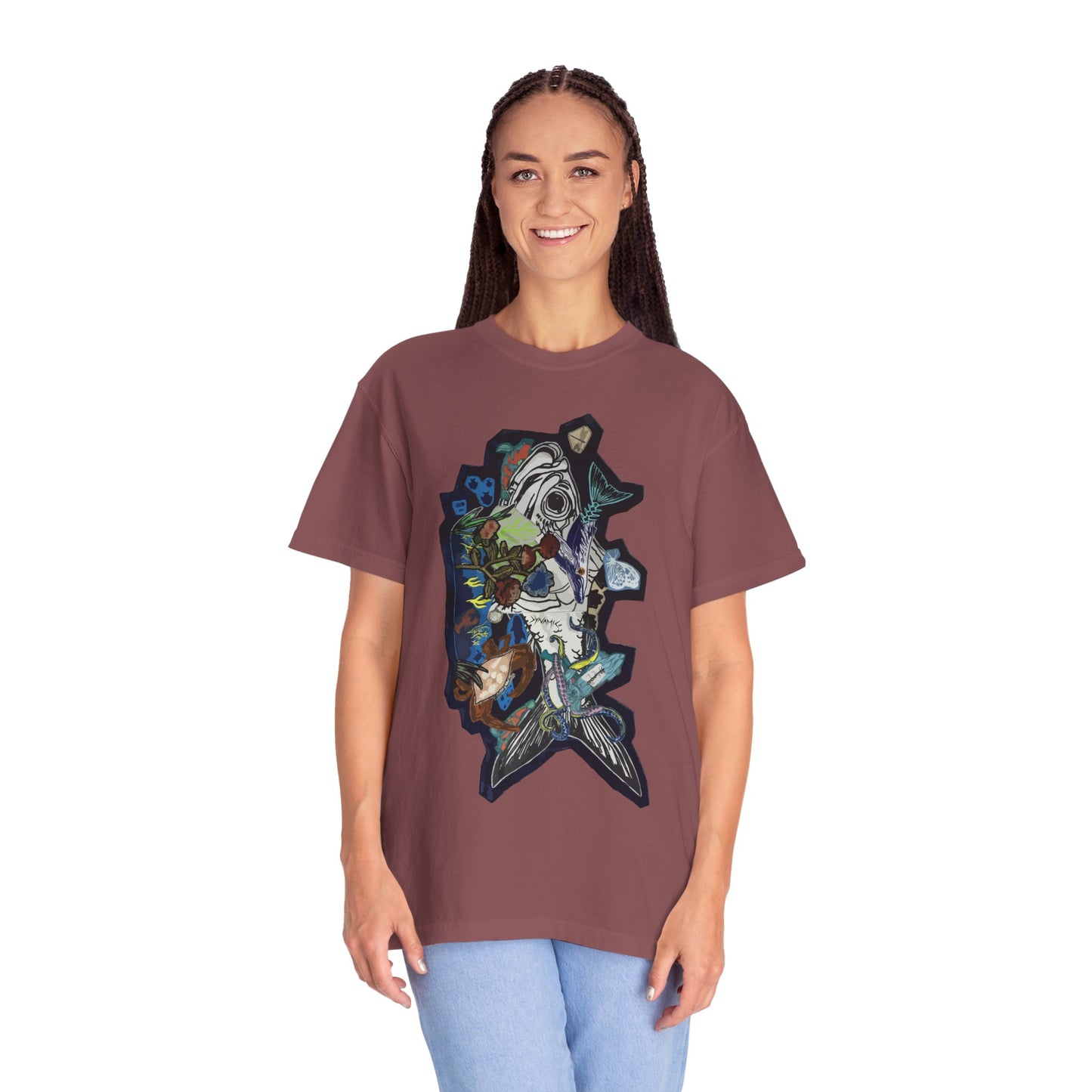 "Abyssal Bloom" Graphic T-Shirt