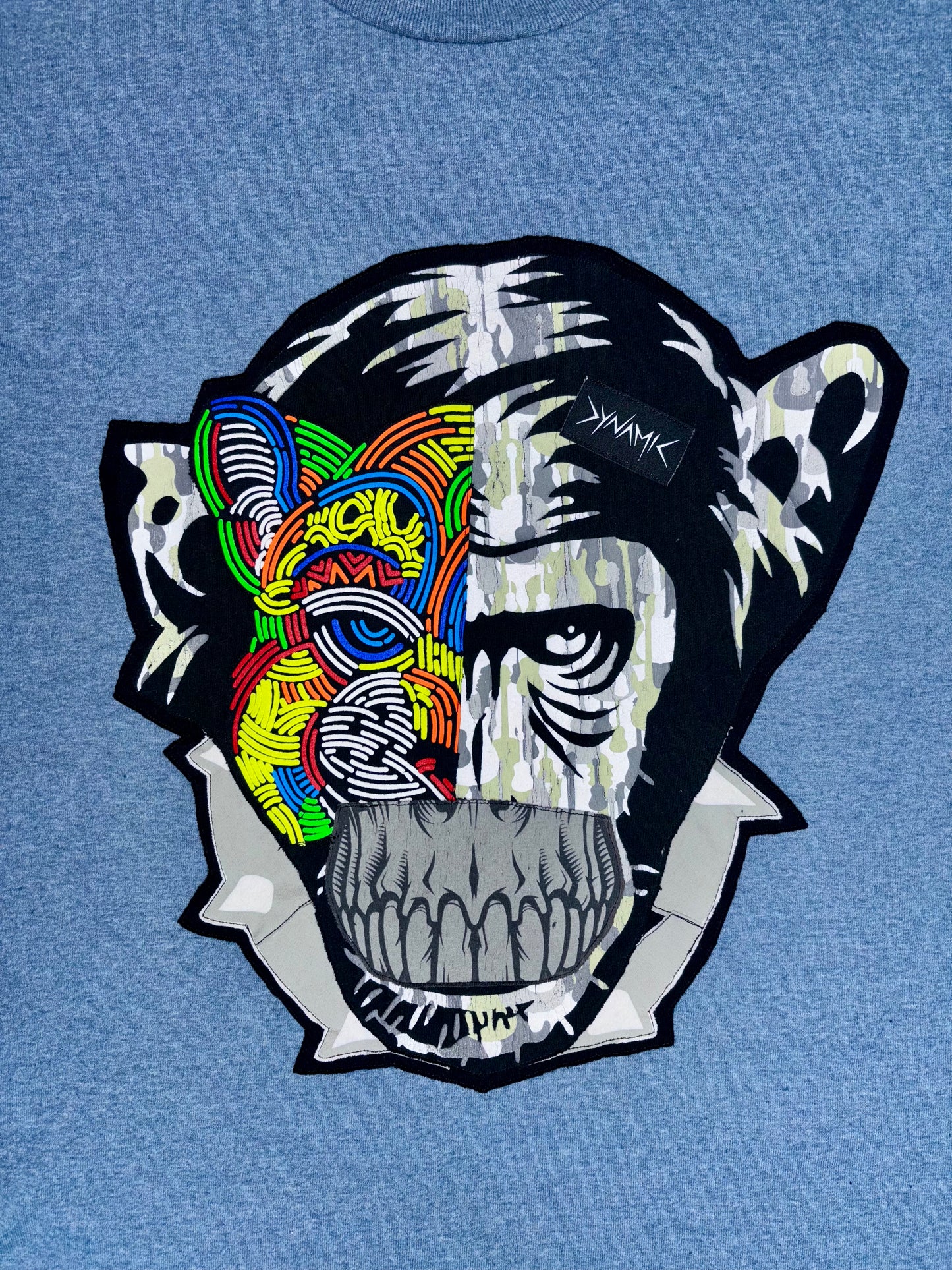 "Neon Primate" — Men's XL