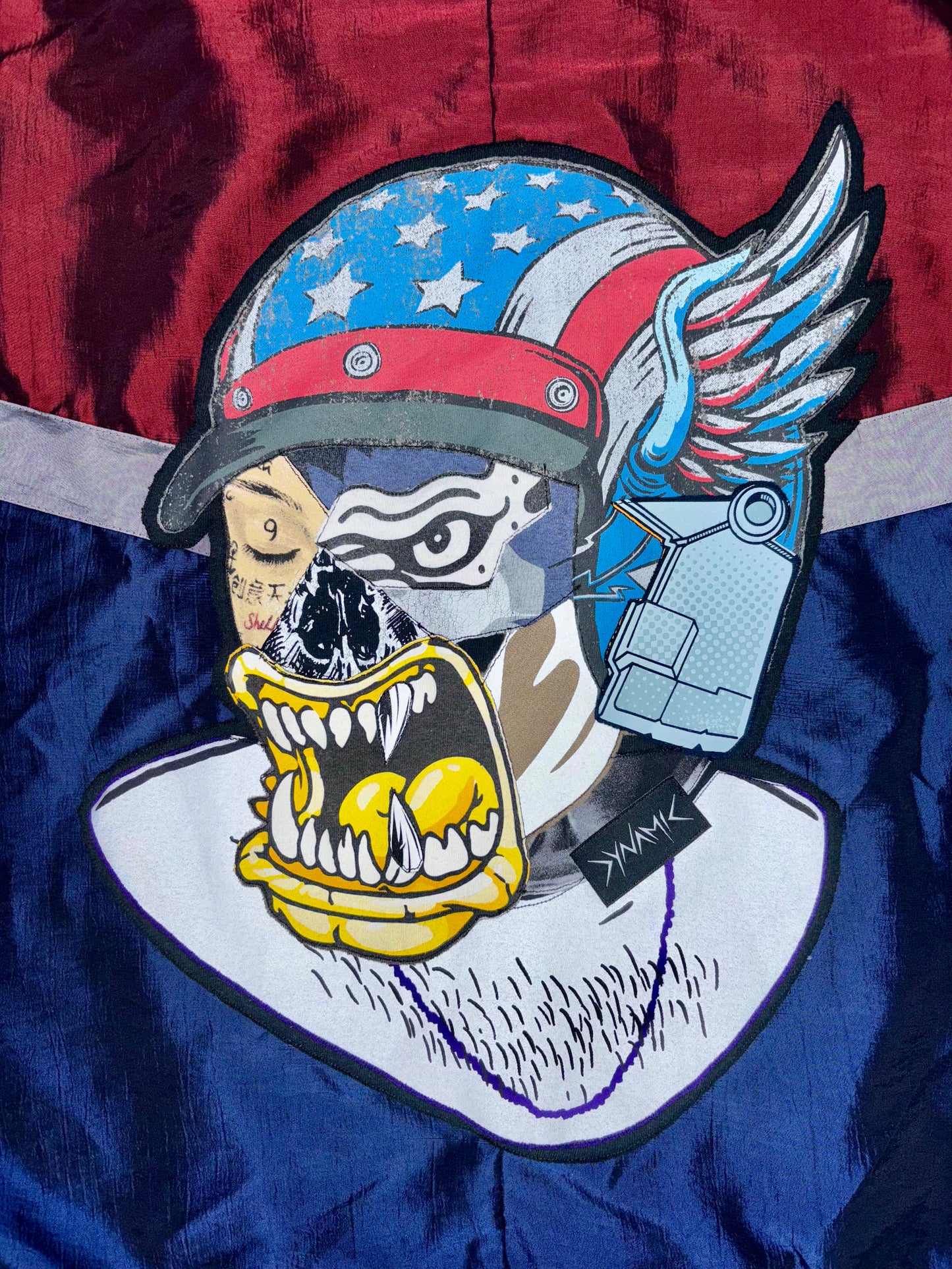 "Star-Spangled Invader" — Men's Large