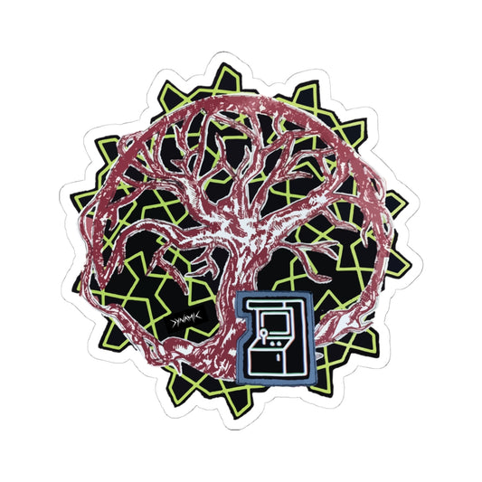 "Digital Harmony" — Vinyl Die Cut Sticker