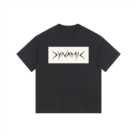 "DYNAMIC" — Logo Graphic T-Shirt