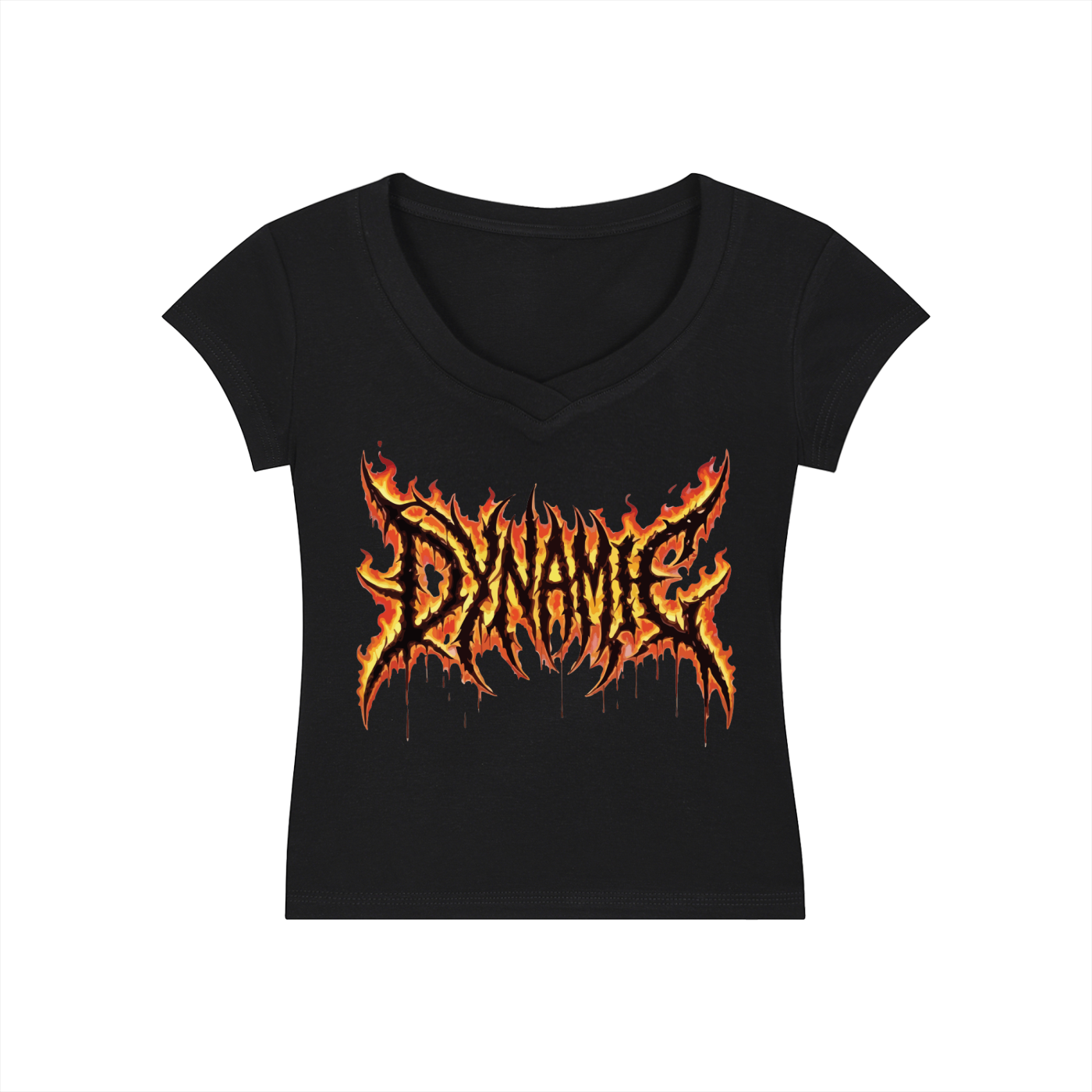 "Death Metal" — Graphic V-Neck T-Shirt